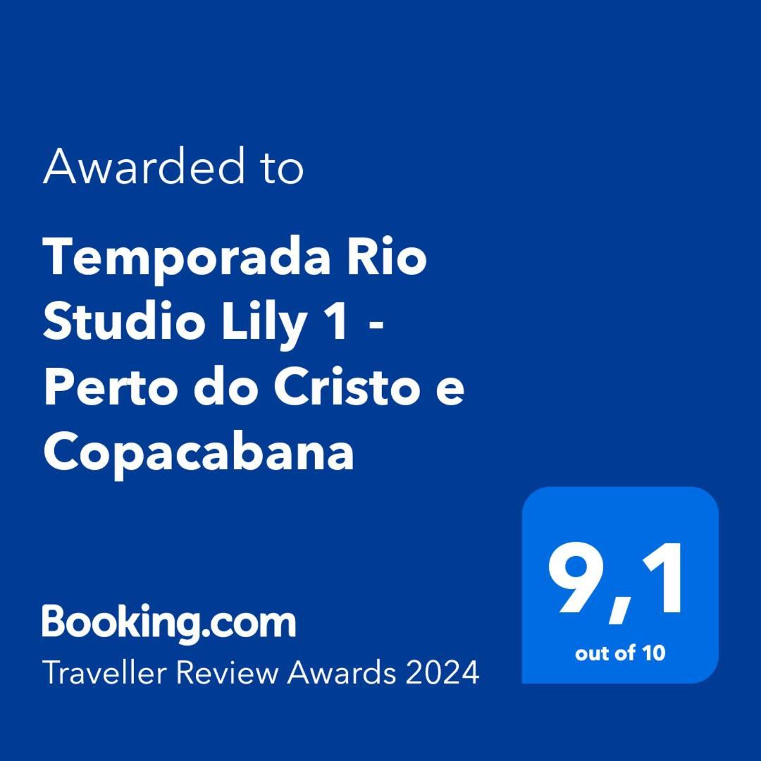 Temporada Rio Studio Lily 1 - Perto Do Cristo E Copacabana Ρίο ντε Τζανέιρο Εξωτερικό φωτογραφία
